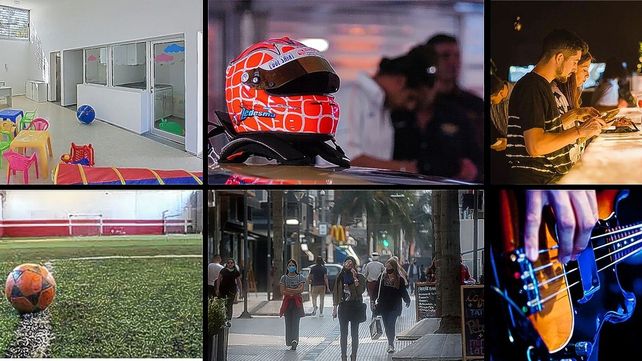 Estos son los días y condiciones de las nuevas actividades habilitadas por la Provincia.