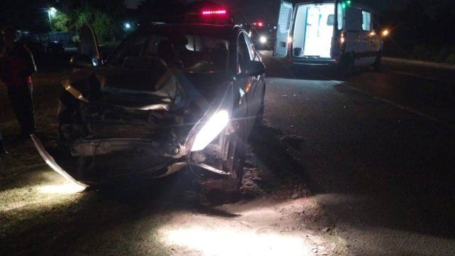 Colonia Avellaneda: cuatro personas resultaron heridas tras un choque