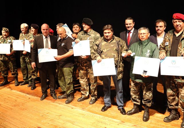 Reconocieron a los ex soldados bajo bandera que fueron convocados durante Malvinas