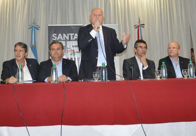 El gobernador Miguel Lifschitz durante la presentación del Plan del Norte en Vera / Foto: Gentileza Prensa Gobierno de la Provincia de Santa Fe
