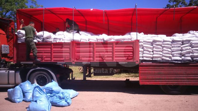 Gendarmería secuestró mercadería por $500.000 de contrabando