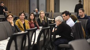 Familiares en la comisión que investiga el caso de fentanilo adulterado. El próximo martes estarán en Rosario.
