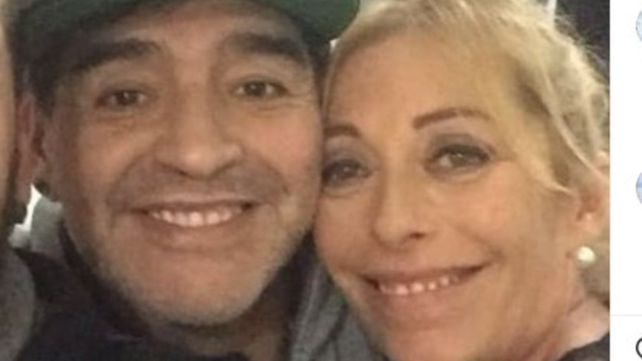 Un viejo amor. Diego Maradona y Cristiana Sinagra