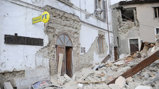 Las estremecedoras imágenes del sismo que sacudió a Italia