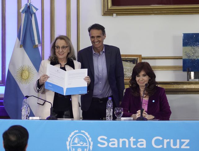 Cristina inauguró en Río Gallegos la ampliación del Hospital Regional