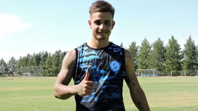 El futbolista Alejandro Lugones