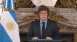 Javier Milei saludó a los estudiantes y cuestionó la asistencia esclavizante