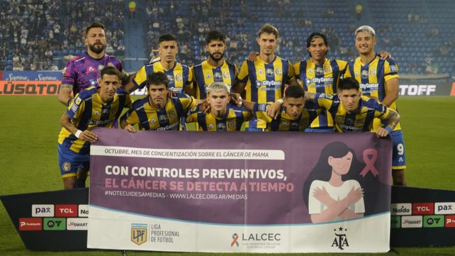 Los once de Central que saltaron al césped del José Amalfitani de Liniers.