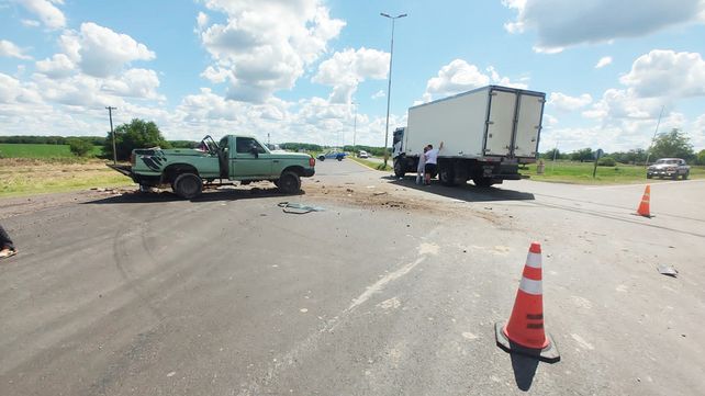 En horas de la tarde del viernes ocurrió un accidente de tránsito con lesiones de carácter reservado