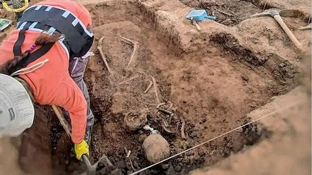Se encontraron huesos humanos del siglo XVIII en la laguna Melincué