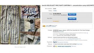 El portal eBay se disculpó por vender objetos de víctimas del nazismo