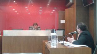 Exposición. El defensor oficial Pedemonte argumentó a favor de mantener a los encartados en libertad.&nbsp;