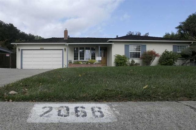 Una vista de la casa en donde nació Apple