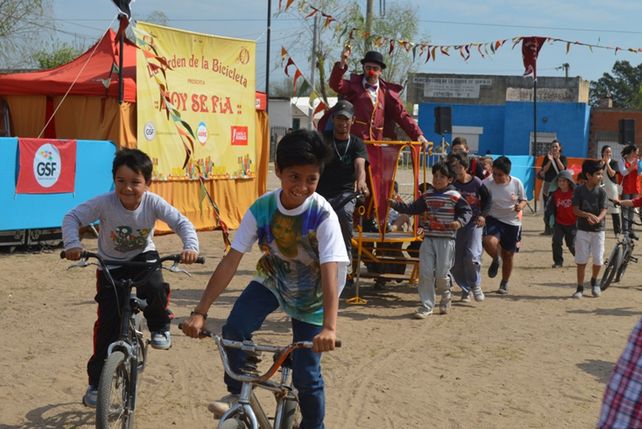 La Orden de la Bicicleta llenó de color y alegría a Barranquitas
