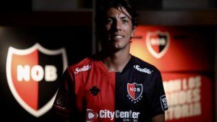Promesa de goles. Michael Hoyos llegó a Newells.