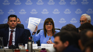 Bullrich ya pasó por Diputados para defender la ley ómnibus