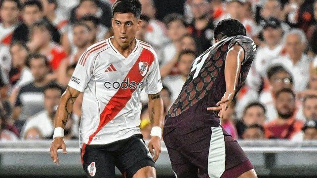 River Plate pierde a Maximiliano Meza por dos semanas.