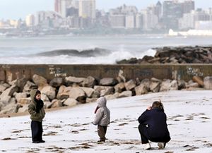 La ola de fr&iacute;o polar provoc&oacute; nevadas excepcionales en doce provincias