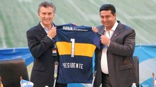 El hincha número uno. Macri fue presidente de Boca y es fanático del club de la Ribera.&nbsp;