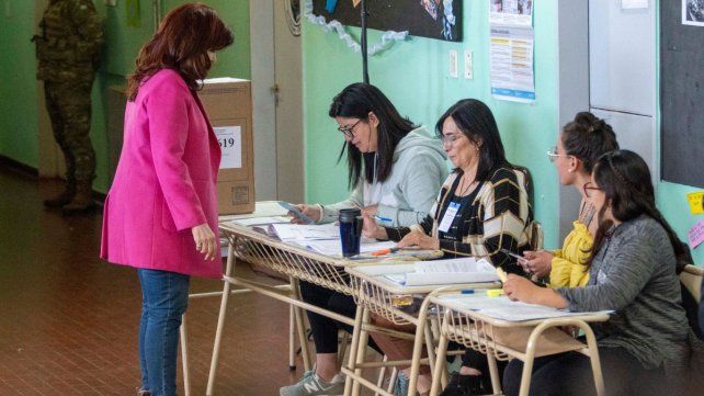 Cristina en el balotaje: Siempre cuando se vota vale la pena