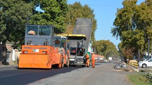 Al igual que lo realizado en Zavalla, Pujato y Casilda, en Chabás se está recuperando el tramo urbano del corredor.