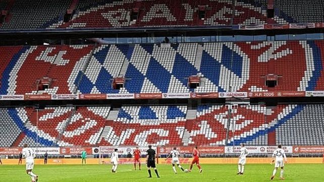 En Alemania cierran los estadios por brotes de Covid-19