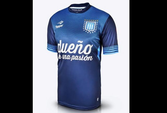 Esta es la nueva camiseta de Racing