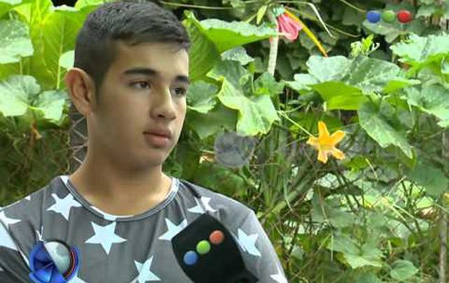 Valiente. Juan Cruz dijo que se puso a llorar después que la nena reaccionó.