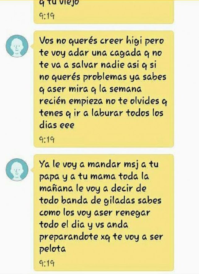 La amenazó de muerte y le enviaba titulares de diarios sobre su femicidio