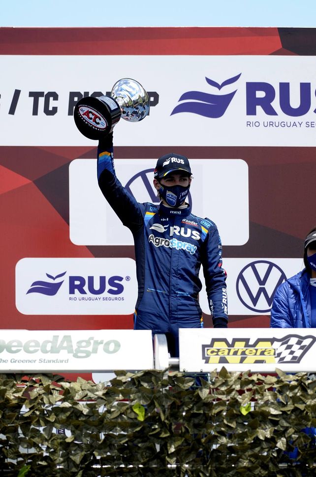 El rosarino Thomas Ricciardi hace historia. Primer podio en dos carreras en TCPM.