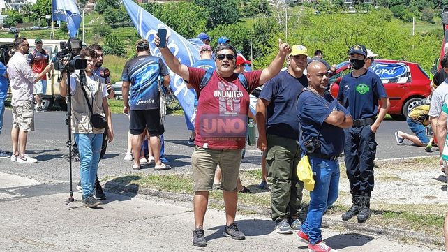 Galería: así fue el recibimiento a Mariano Werner en Paraná