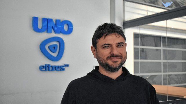 Juan Grabois visitó los estudios de UNO Santa Fe