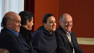 La vicepresidenta Gabriela Michetti junto a los candidatos de Cambiemos a diputados nacionales.&nbsp;