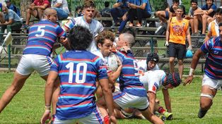 El medio scrum de Santa Fe, Justo González Viescas, consiguió un try para el local ante Cuyo (Mendoza).