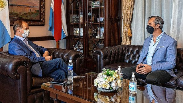Bordet en una reunión reciente con Bahl