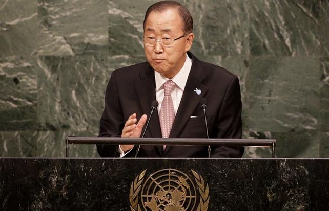 El secretario general de la ONU