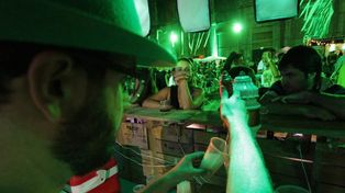 Un multitudinario festejo de San Patricio se vivió este fin de semana en la Estación Belgrano