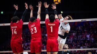 Argentina y una nueva derrota en la Liga de Naciones de Vóley