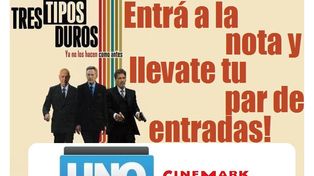 Los ganadores para ver TRES TIPOS DUROS
