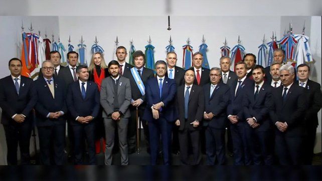 El presidente Javier Milei