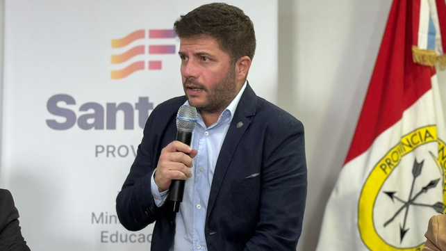 Juan Cruz Cándido, secretario general del gobierno de Santa Fe. 