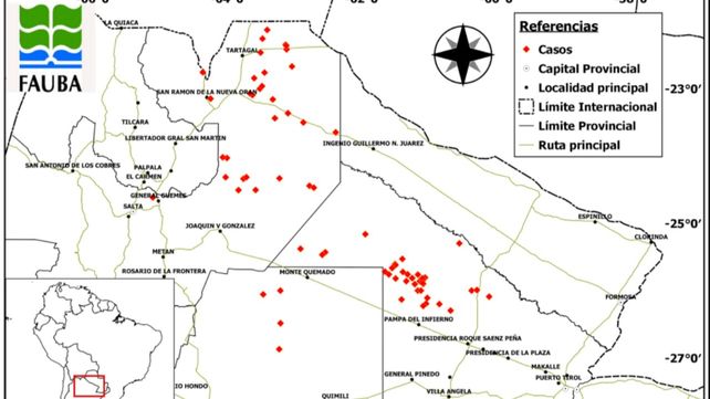 La zona del Chaco Seco es una de las zonas forestales más extensas y está bajo una gran presión.