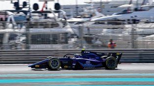 Colapinto terminó en el Top 10 en las dos series de prueba en la F2
