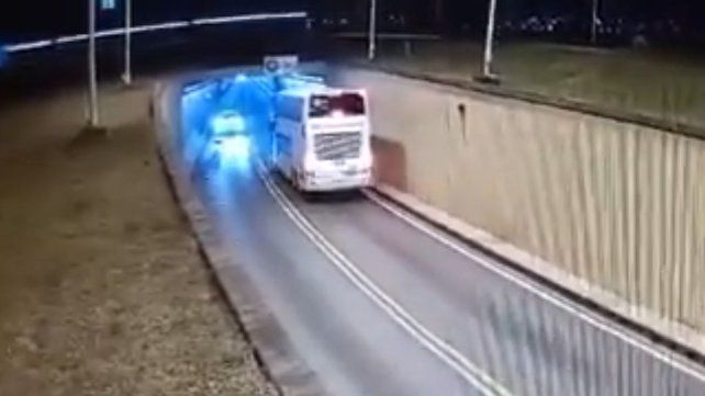 Un carpincho obligó a cortar el tránsito del túnel subfluvial que une Paraná y Santa Fe este miércoles alrededor de las 5 de la mañana