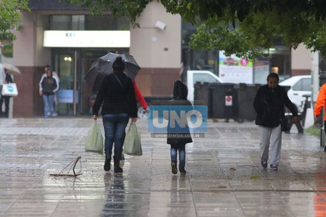 Sigue vigente el alerta por tormentas fuertes para una parte de Entre Ríos