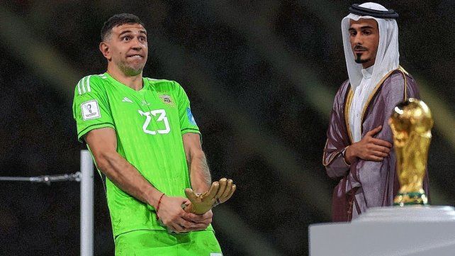 Dibu Martínez: No es un día cualquiera, es para toda la vida