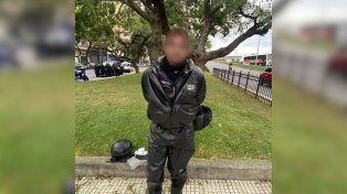 Motochorro importado: atraparon a un ladrón australiano en Buenos Aires