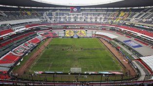 El Estadio Azteca, una de las catedrales del fútbol mundial.