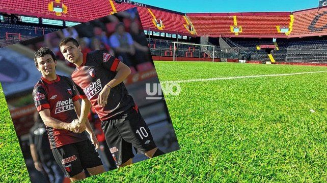 Lucas Mugni hizo delirar al pueblo sabalero aquella tarde de domingo de 2012 con un golazo en el arco que da a la J.J. Paso.