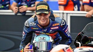 Valentín Perrone finalizó 2° en el GP de Hungría.
